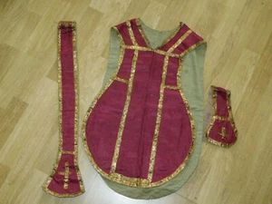 Antique Garment / Stole with Sash for Child? Baptism? Probably around 1900! - Picture 1 of 9