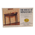 X-Acto House Of Miniatures Kit #40004 Half-Circle Hepplewhite Side Table Opened
