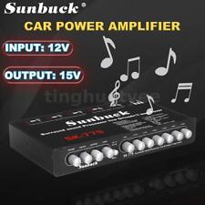 Sunbuck HiFi Audio Verstärker Auto Stereo Power Amplifier Equalizer 4CH 43-120Hz