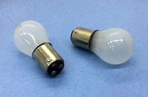 2X  Sewing Light Bulb, Old-Style, 2-Pin, 6-8 volt, "Frosted"  #6VF - Picture 1 of 1