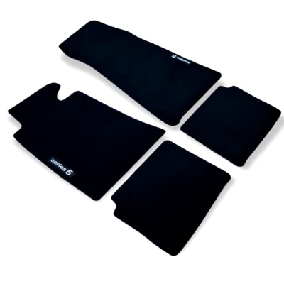 For BMW 5 E34 Carpet Floor Mats 1986-1996 OEM Quality Velour Auto Rugs Liners - Image 1 of 4