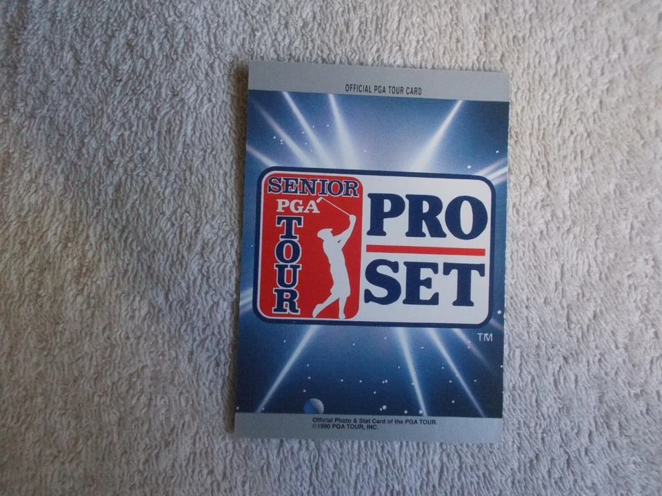 Pro Set 1990 Official Senior PGA Tour "GOLF" Trading Card - CHOOSE PLAYER! 2 - Image 1 of 1