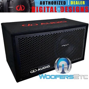 DD AUDIO 10" 600W 2-OHM SUBWOOFER PORTED MDF ENCLOSURE BASS SPEAKER CAR BOX NEW - Picture 1 of 11