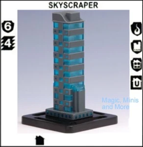 Rise ~ SKYSCRAPER #68 Monsterpocalypse serie 1 edificio en miniatura - Imagen 1 de 1