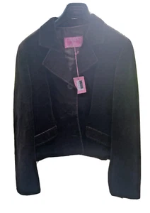 ladies brown velvet jacket by Charles Tyrwhitt New size 12 - Picture 1 of 10