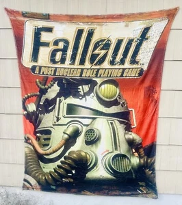 RARE Fallout 1/ EXTRA LARGE/Plush Blanket/Almost 80in x 60in - Picture 1 of 1