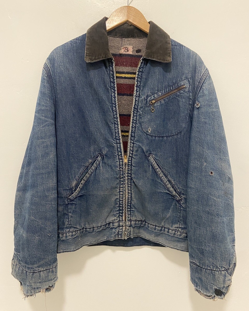 1950s Denim Outerwear Coats & Jackets for Men for sale | eBay 1950s Denim Outerwear Coats & Jackets for Men for sale | eBay