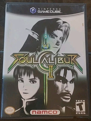 Soul Calibur II (Nintendo GameCube, 2003), CIB, Auténtico, Probado, El disco está COMO NUEVO  Foto 1 de 3
