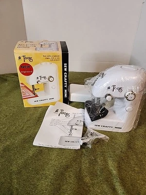 PC TOOLS, SEW CRAFTY MINI SEWING MACHINE - Image 1 of 4