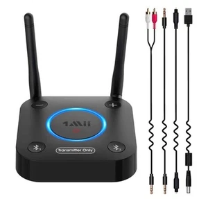 1Mii B06TX Bluetooth 5.2 Transmitter for TV to Wireless Headphone - Afbeelding 1 van 1