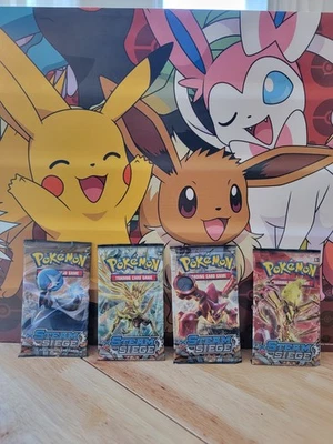 Pokemon XY Steam Siege Booster Pack Art Set - NEW & FACTORY SEALED - Image 1 of 3