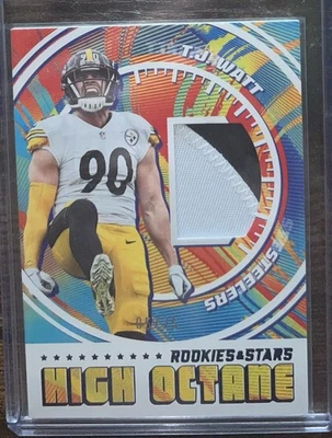 TJ Watt Player Worn Patch /25 - Image 1 of 2