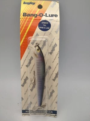 SEÑUELO BAGLEY'S BANG O LURE #4 TOP SEÑUELO DE PESCA DE AGUA Spin Tail Foto 1 de 4