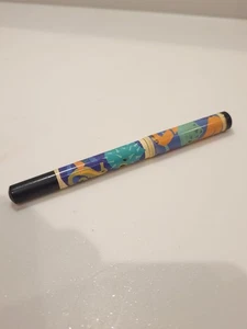 Pelikan Füllfederhalter West Germany Aquarium Design vergoldet Feder leer 80er - Bild 1 von 6