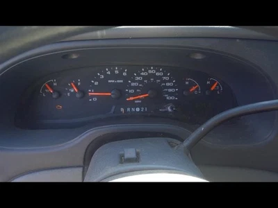 Speedometer Cluster MPH 4 Speed From 12/02/05 Fits 06 FORD E150 VAN 457844 - Image 1 of 4