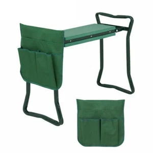Bolsa de herramientas duradera bolsa bolsillo plegable para taburetes de banco de asiento arrodillado de jardín - Imagen 1 de 7