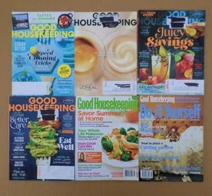 Good Housekeeping Lot of 6 1998-2024 Sugar Detox Dry Skin Plant A Cutting Garden - Picture 1 of 19