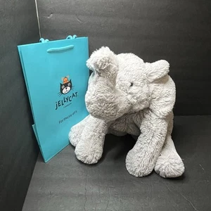 Jellycat WANDERLUST ELLY grau Floppy Plüschtier Stofftier groß SELTEN neu mit Etikett Rarität - Bild 1 von 24