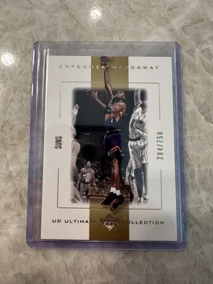 2000-01 UD ULTIMATE COLLECTION ANFERNEE PENNY HARDAWAY /750 Phoenix SUNS Card - Image 1 of 4