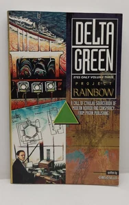 Delta Green Project Rainbow Dennis Detwiller 1st Ed Cthulhu Lovecraft Eyes Only - Foto 1 di 6