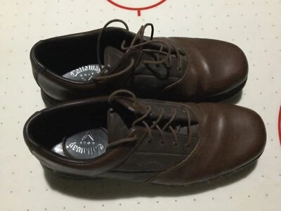 Mens Callaway, brown, size 10 golf shoes, $22 - Image 1 of 2