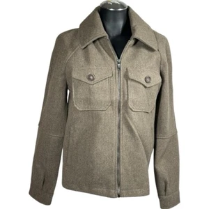 Avec Les Filles Full Zip Jacket Lined Brown Size Small NWT Anthropologie 81077 - Picture 1 of 10