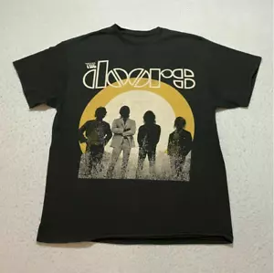 The Doors Men T-Shirt Black Short Sleeve Tee All Sizes S-5XL XX101 - Picture 1 of 4