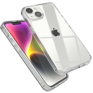 Für Apple iPhone 14 durchsichtige Handyhülle Case Back Cover Silikonhülle TPU - Zdjęcie 1 z 7