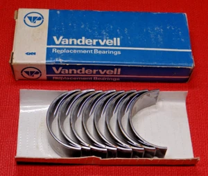TRIUMPH TR3 TR4 TR4A MORGAN CONNECTING ROD BEARING SET VANDERVELL VP698 .010 OS - Picture 1 of 9