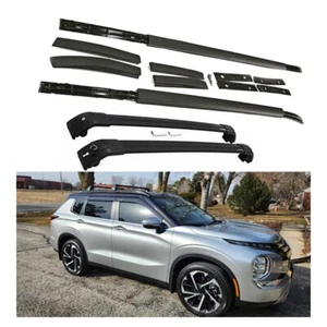 4PCS Roof Rail Rack Side crossbar Fits for Mitsubishi Outlander 2023 2024 2025 - Picture 1 of 13