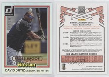 2015 Donruss Inaugural 1981 Edition Press Proof Bronze /299 David Ortiz #220 HOF