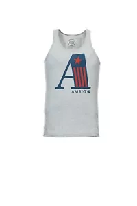 Neu mit Etikett Ambig Tanktop hellgrau meliert S - Bild 1 von 2