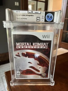 Mortal Kombat Armageddon Wii ๐ฅ WATA 9.4 A+ ๐ฅ Graded Nintendo DEEP BADGE!! - Picture 1 of 7