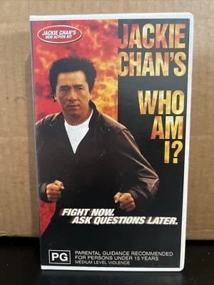 Jackie Chan's | Who Am I? VHS Video Cassette Tape 1998 Action, Martial Arts, VGC - Image 1 of 3