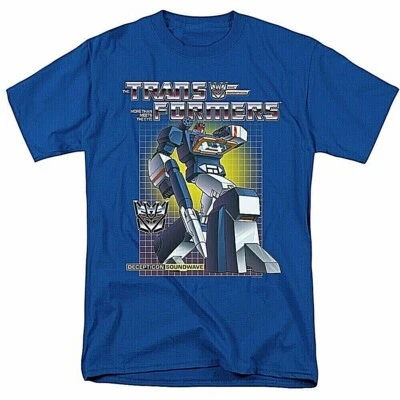 Transformers "Soundwave" Mens Adult Unisex T-Shirt -Available sm to 5x -new - Image 1 of 4
