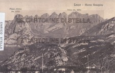 CARTOLINA LOMBARDIA LECCO - MONTE RESEGONE - MODIANO - VG 1913