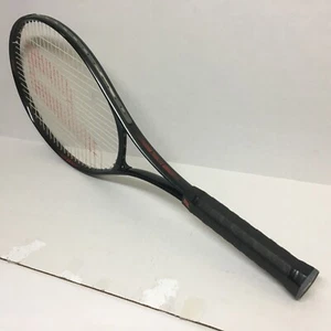 PRINCE TRIBUTE OVERSIZE TENNIS RACQUET 4 1/2" GRIP , NEW GRIP WRAP , NICE - Picture 1 of 7