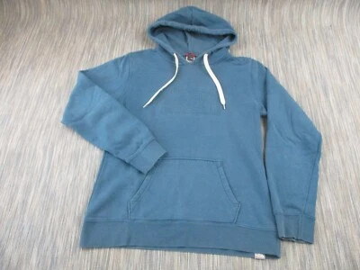 The North Face Hoodie Womens Large Green Spellout Logo On Front Pockets - Image 1 of 4