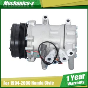 Air Conditioning Compressor For Honda Civic 1994 1995-2000 1.6L 38810P3F016 - Bild 1 von 14