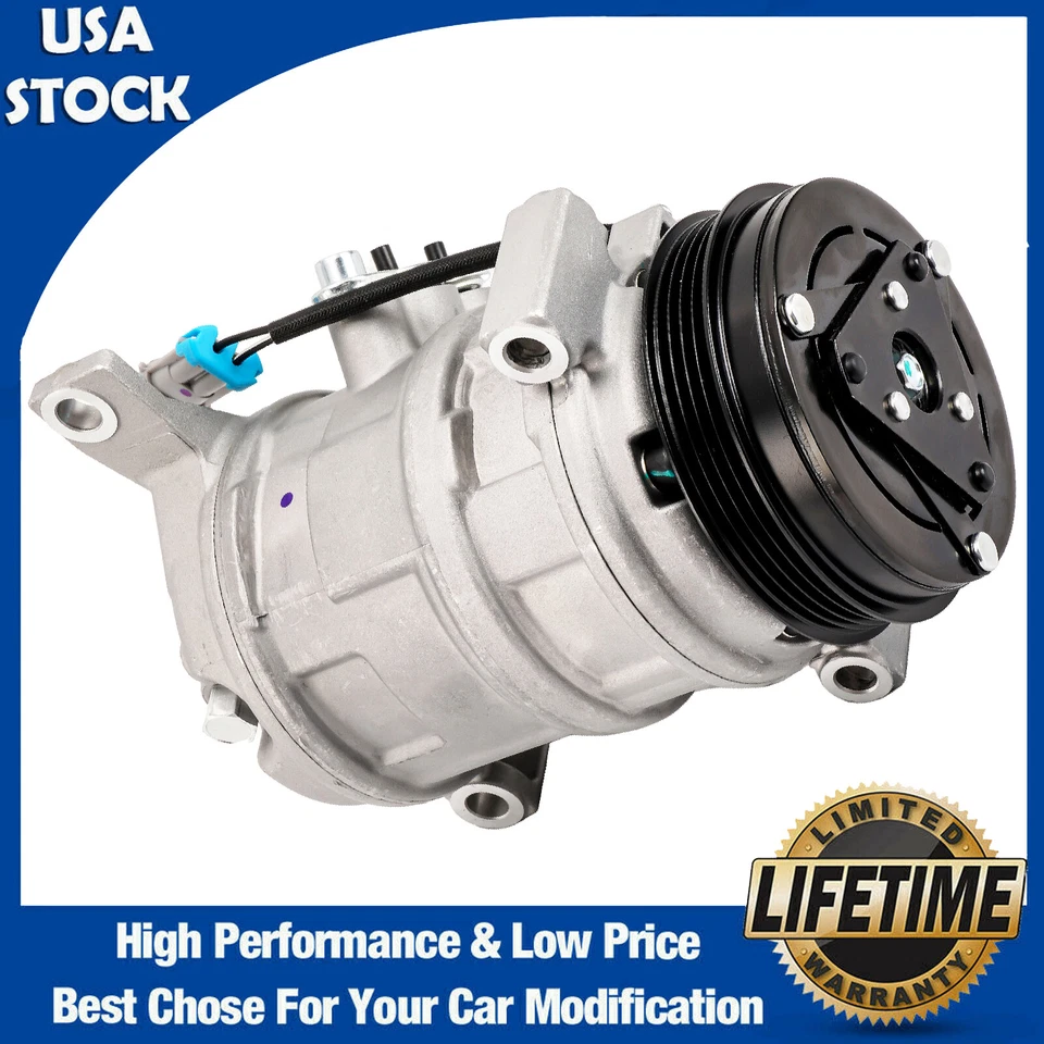 Nuevos compresores de aire acondicionado 78377 para Cadillac Escalade 2002-2014 GMC Yukon 2000-2009 Foto 1 de 4