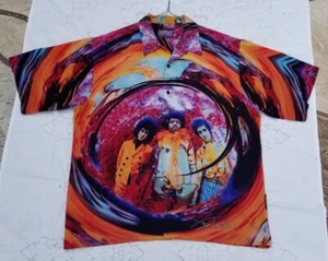 Camisa con botones Jimi Hendrix Dragonfly XXL 2XL ARE YOU EXPERIMENTED Álbum Art - Imagen 1 de 8
