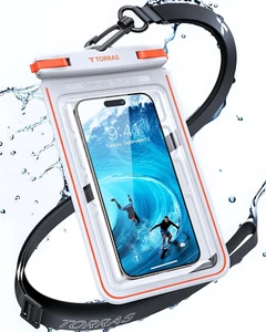 TORRAS Wasserdichte Handyhülle Unterwasser Touch 30m Schutz für 7-Zoll Geräte - Bild 1 von 6