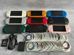 Sony PSP-3000 Select Color Console / battery+charger+memory stick random 3 games - Picture 1 of 22