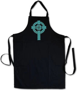 DELANTAL COCINA COCINA BARBACOA NUDO CRUZ DE HIERRO CELTA SIGNO LOGOTIPO SIGNO III - Cruz Celta - Imagen 1 de 1