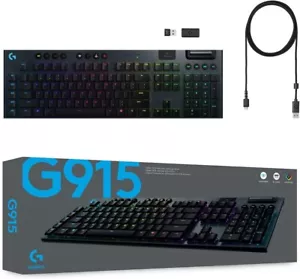 Logitech Tastiere LIGHTSPEED G915 QWERTY ITALIA - ITALIANA - WIRELESS BLUETOOTH - Imagen 1 de 9