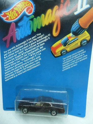 Modellino SHERIFF PATROL  Hot Wheels AUTOMAGIC Cambia Colore 1989 MATTEL Vintage - Immagine 1 di 4
