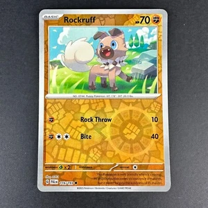 Rockruff Paldea Evolved Reverse Holo Pokémon TCG 116/193 Scarlet & Violet Common - Picture 1 of 2