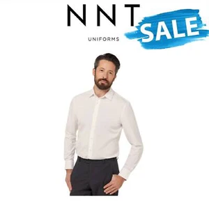 SALE NNT Mens Cotton Beathable Comfy Slim Fit Collared Long Sleeves Shirt CATJJT - Picture 1 of 4