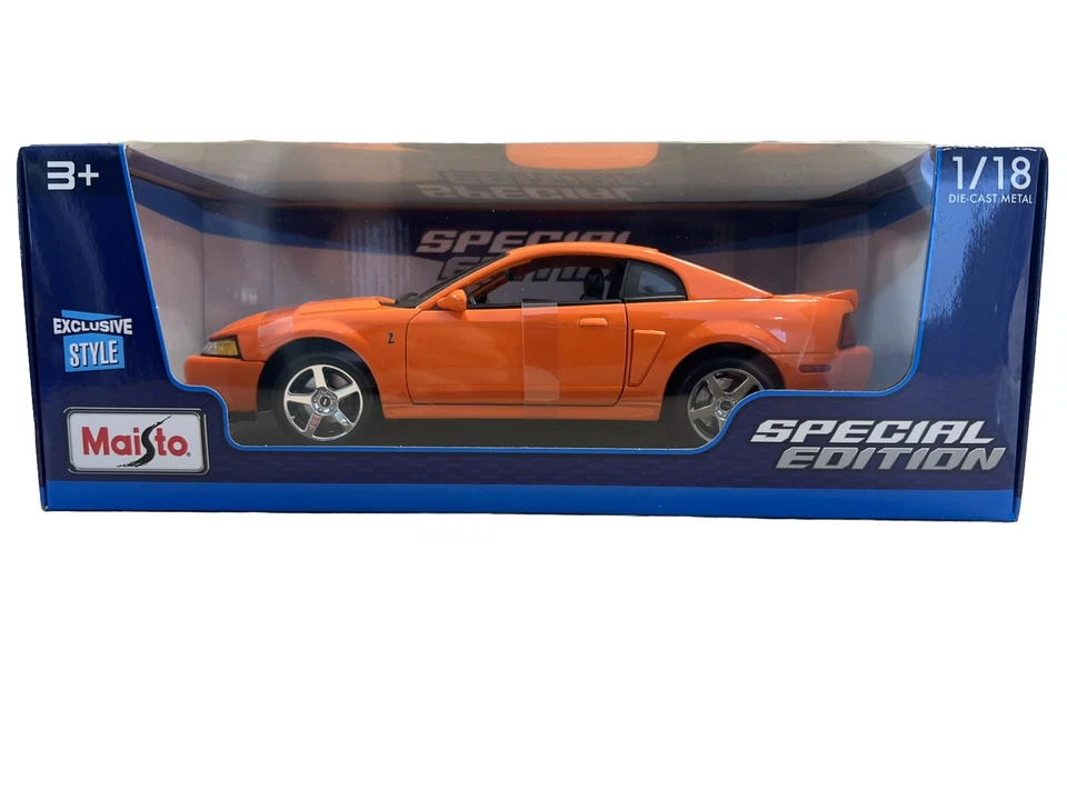 Ford SVT Mustang Cobra Competition naranja Maisto 1:18 2003 Foto 1 de 4