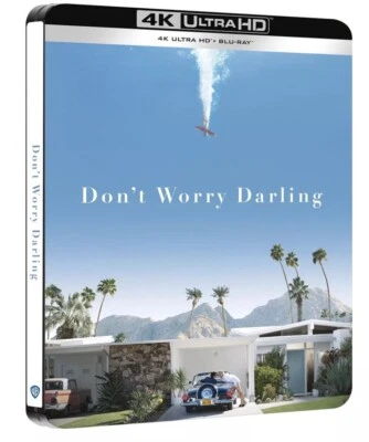 Harry Styles DON’T WORRY DARLING - Ltd Ed UK Steelbook 4K UHD / Blu-ray. NEW - Image 1 of 3